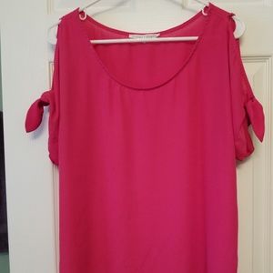 Violet & Claire Fuschia Top